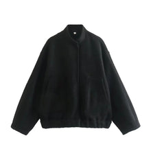 Cargar imagen en el visor de la galería, Women 15 Colors Oversized Standard Collar Casual Jacket