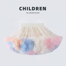 Load image into Gallery viewer, Girl's Tutu Tulle Puffy Skirt