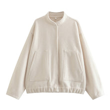 Cargar imagen en el visor de la galería, Women 15 Colors Oversized Standard Collar Casual Jacket