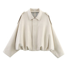 Charger l'image dans la galerie, 9-color Casual Velour Turn-down Collar Bomber Jacket