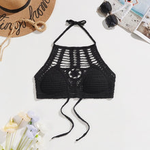 Laden Sie das Bild in den Galerie-Viewer, Tassel Crochet Crop Top