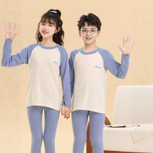 Cargar imagen en el visor de la galería, Boy's Elastic Cotton Junior Senior Student Unisex Pyjamas
