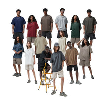 画像をギャラリービューアに読み込む, 2025 Spring Summer 385g hearvy Solid Oversized T shirt
