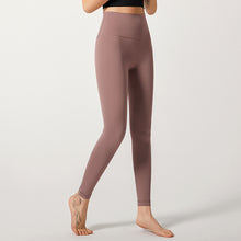 Load image into Gallery viewer, Ladies Yoga Pants High Waist Push Up HIp Seamless Pocket Tight Sporty Gym Pants Leggings
