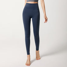 Laden Sie das Bild in den Galerie-Viewer, Ladies Yoga Pants High Waist Push Up HIp Seamless Pocket Tight Sporty Gym Pants Leggings