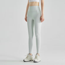 Laden Sie das Bild in den Galerie-Viewer, Ladies Yoga Pants High Waist Push Up HIp Seamless Pocket Tight Sporty Gym Pants Leggings