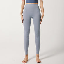 Cargar imagen en el visor de la galería, Fitness Athletic Yoga Pants Women High Waist Peach Push Up Hip Jacquard Gym Running Jogging Tight Legging