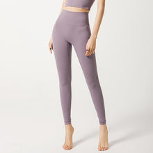 Laden Sie das Bild in den Galerie-Viewer, Ladies Yoga Pants High Waist Push Up HIp Seamless Pocket Tight Sporty Gym Pants Leggings