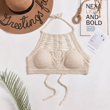Laden Sie das Bild in den Galerie-Viewer, Tassel Crochet Crop Top