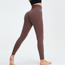 Laden Sie das Bild in den Galerie-Viewer, Seamless Gym Pants High Waist Hip Hugger Outdoor Sporty Quick Dry Yoga Pants