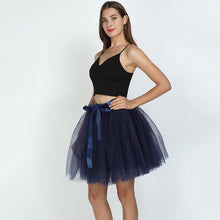 Charger l'image dans la galerie, A Line Tulle Big Flare 7-Layer 4 Meters Puffy Bridesmaid Skirt