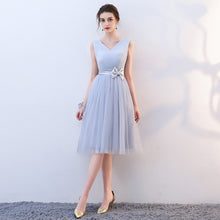 Загрузить изображение в средство просмотра галереи, Multiple Designs Dusty Pink Blue Bridesmaid Marriage Evening Dress