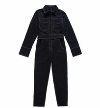 Load image into Gallery viewer, Hot Sale New Design Women's Jumpsuit Twill Denim Vintage Contrast Stitching High Street One Piece Tights