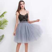 Carica l'immagine nel visualizzatore di Gallery, Gonna in tulle gonfio a 5 strati