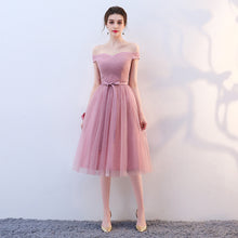 Загрузить изображение в средство просмотра галереи, Multiple Designs Dusty Pink Blue Bridesmaid Marriage Evening Dress