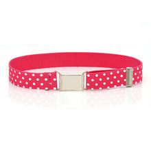 Загрузить изображение в средство просмотра галереи, Multicolor Children Boys Girls Magnet Buckle Embellishment Elastic Belts