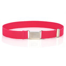 Загрузить изображение в средство просмотра галереи, Multicolor Children Boys Girls Magnet Buckle Embellishment Elastic Belts