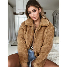 Load image into Gallery viewer, Faux Fur Jacket