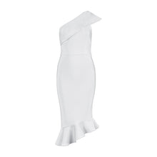 Charger l'image dans la galerie, New style one shoulder dress sexy style Bodycon dress