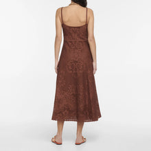 Carica l'immagine nel visualizzatore di Gallery, Abito casual midi in pizzo spaghetti