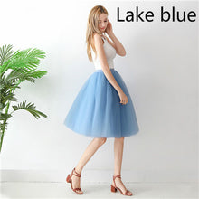 Charger l'image dans la galerie, High Waist Pleated Tulle Skirt Adult Tutu Short Puffy Skirts