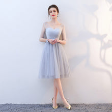 Загрузить изображение в средство просмотра галереи, Multiple Designs Dusty Pink Blue Bridesmaid Marriage Evening Dress