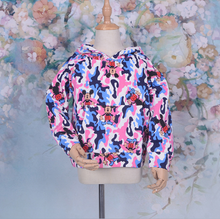 Cargar imagen en el visor de la galería, Kids Little Boys Little Girls Multiple Colors Kangaroo Pocket Hoodie