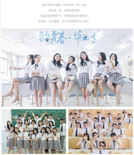 Load image into Gallery viewer, Boys Girls Junior High School Class White Shirt Skirt Pants Uniform Suit Set Performance JK Uniform