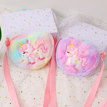 Load image into Gallery viewer, Sweetheart Unicorn Cute Plush Cartoon Sling Bag
