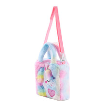 Load image into Gallery viewer, Kids Girls Cute Unicorn Cartoon Embroidery Plush Sling Bag