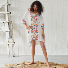 Laden Sie das Bild in den Galerie-Viewer, ethnic embroidery tassel dress