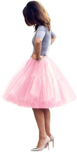 Charger l'image dans la galerie, High Waist Pleated Tulle Skirt Adult Tutu Short Puffy Skirts