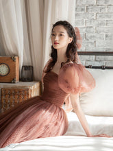 Загрузить изображение в средство просмотра галереи, 2022 New Design Puff Sleeve Dot Puffy Birthday Party Elegant Princess Event Prom Dress