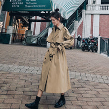 Charger l'image dans la galerie, 2022 Women Autumn New Design Elegant Windbreakers Slim Midi Trench Coats