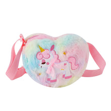 Load image into Gallery viewer, Sweetheart Unicorn Cute Plush Cartoon Sling Bag