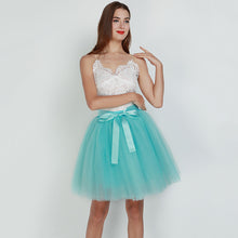 Charger l'image dans la galerie, A Line Tulle Big Flare 7-Layer 4 Meters Puffy Bridesmaid Skirt