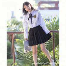 Load image into Gallery viewer, Boys Girls Junior High School Class White Shirt Skirt Pants Uniform Suit Set Performance JK Uniform