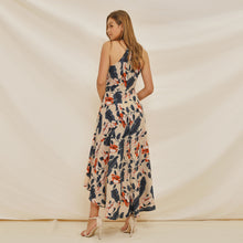 Carica l'immagine nel visualizzatore di Gallery, Vestito lungo estivo senza maniche casual con stampa floreale di Amazon in vendita