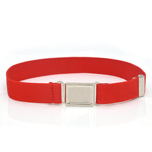 Загрузить изображение в средство просмотра галереи, Multicolor Children Boys Girls Magnet Buckle Embellishment Elastic Belts