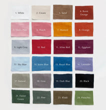 Carica l'immagine nel visualizzatore di Gallery, Abito casual a tubino midi in lino a maniche lunghe