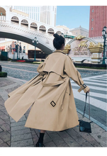 Charger l'image dans la galerie, 2022 Women Autumn New Design Elegant Windbreakers Slim Midi Trench Coats