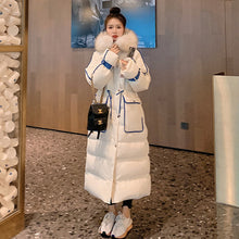 Load image into Gallery viewer, Women Long Padded Down Puffy Overcoats