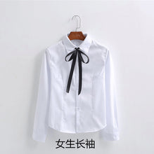 Load image into Gallery viewer, Boys Girls Junior High School Class White Shirt Skirt Pants Uniform Suit Set Performance JK Uniform