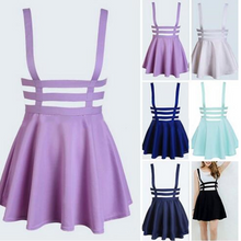Cargar imagen en el visor de la galería, Hot Sale Elastic Band Suspender Dress