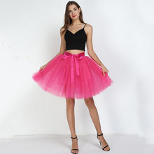Charger l'image dans la galerie, A Line Tulle Big Flare 7-Layer 4 Meters Puffy Bridesmaid Skirt