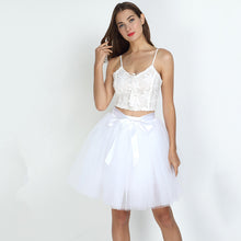 Charger l'image dans la galerie, A Line Tulle Big Flare 7-Layer 4 Meters Puffy Bridesmaid Skirt