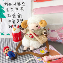 Load image into Gallery viewer, Cute Sweater Goat Doll Cartoon Kids Sling Bag