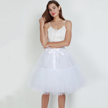 Carica l'immagine nel visualizzatore di Gallery, Gonna in tulle da damigella d'onore svasata a 5 strati