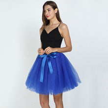 Charger l'image dans la galerie, A Line Tulle Big Flare 7-Layer 4 Meters Puffy Bridesmaid Skirt