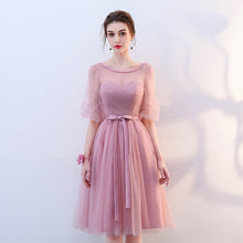 Загрузить изображение в средство просмотра галереи, Multiple Designs Dusty Pink Blue Bridesmaid Marriage Evening Dress